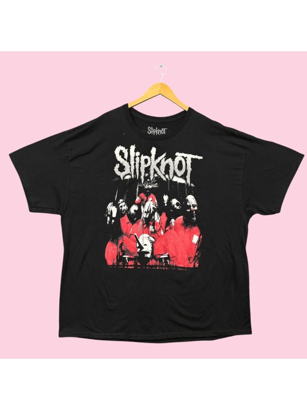 Slipknot Self Titled Album Cover Heavy Metal Band Tee XXXL